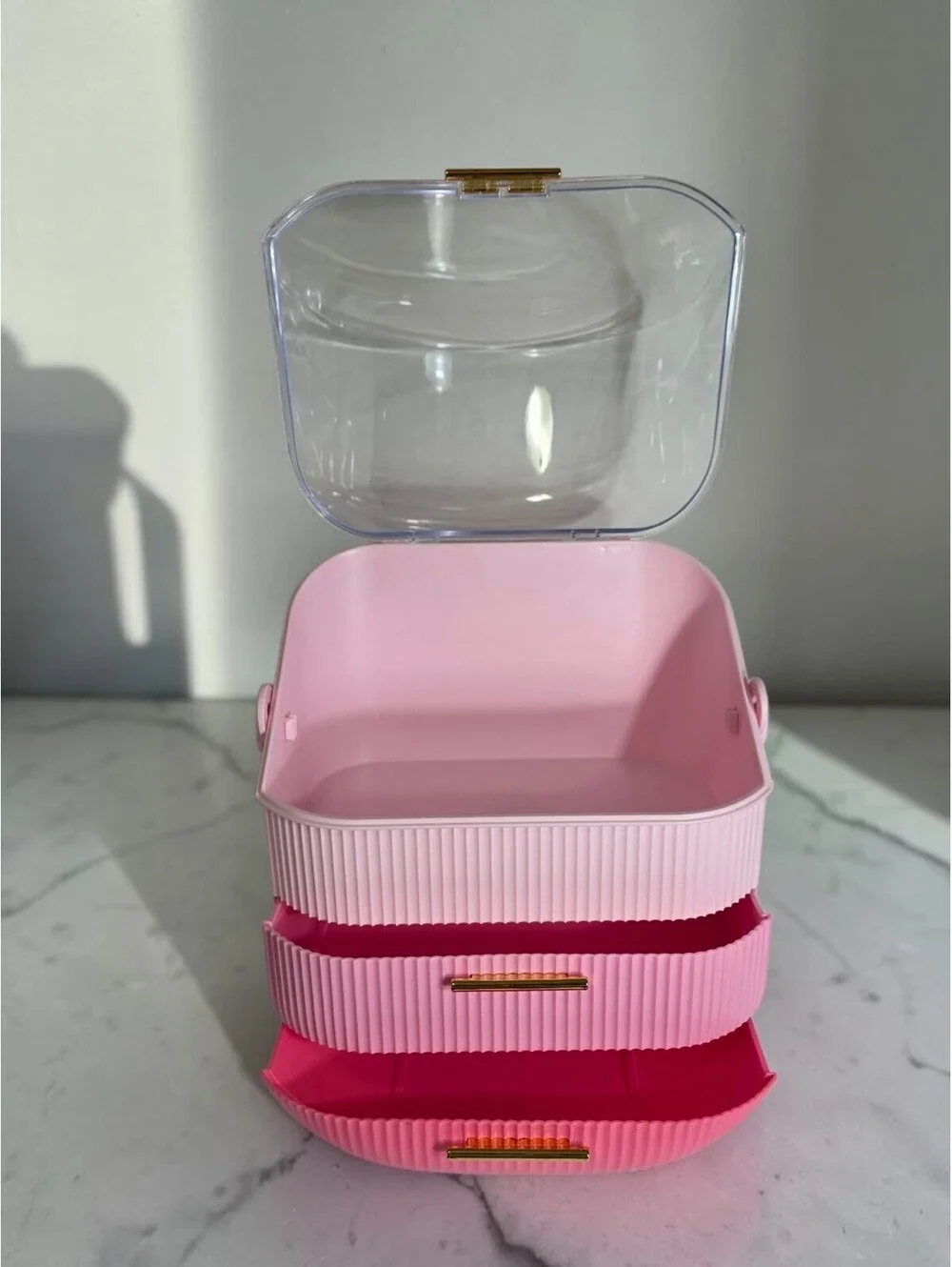 NIB Oasis Cosmetic Organizer with Rotatable Handle